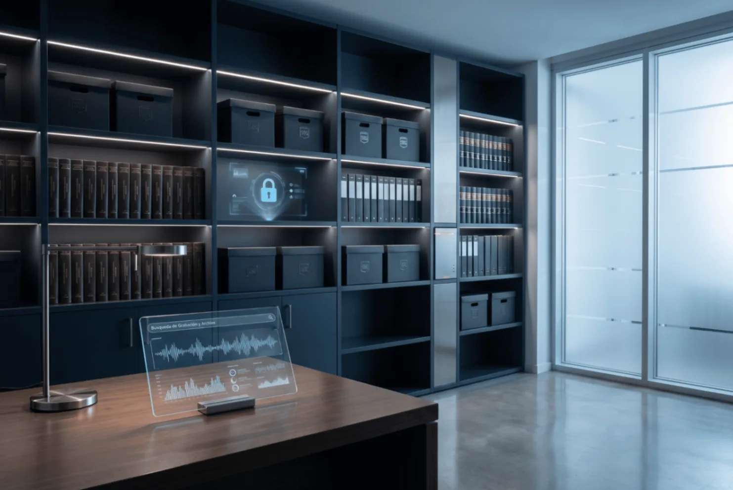 Grabación y archivo legal